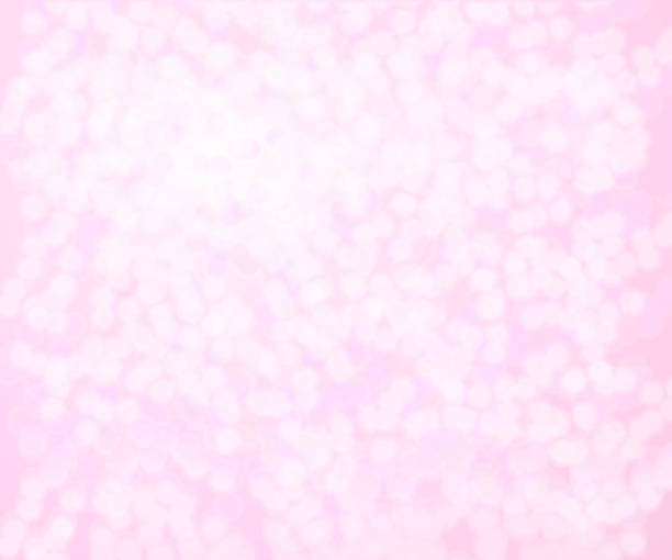 Bright background of white and pink gradient dots stock photo