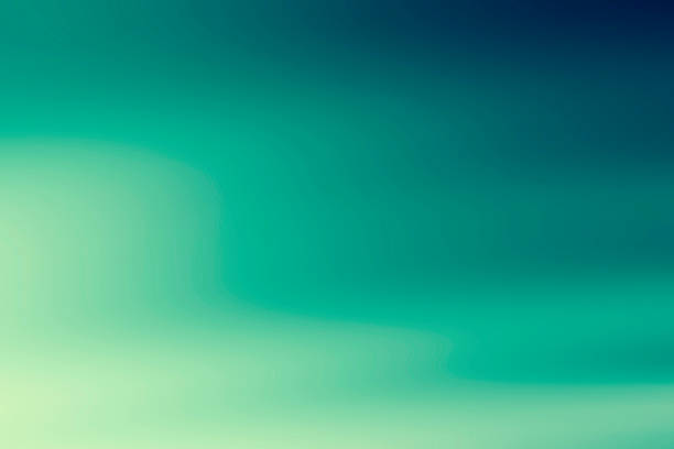 azul brillante desenfocado movimiento difuminado fondo abstracto - teal gradient fotografías e imágenes de stock