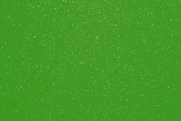 Bright Green Glitter Background. stock photo