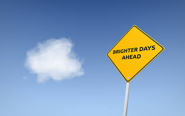 Brighter Days Ahead stock photo