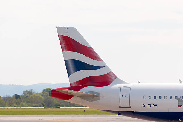 British Airways A319 stock photo