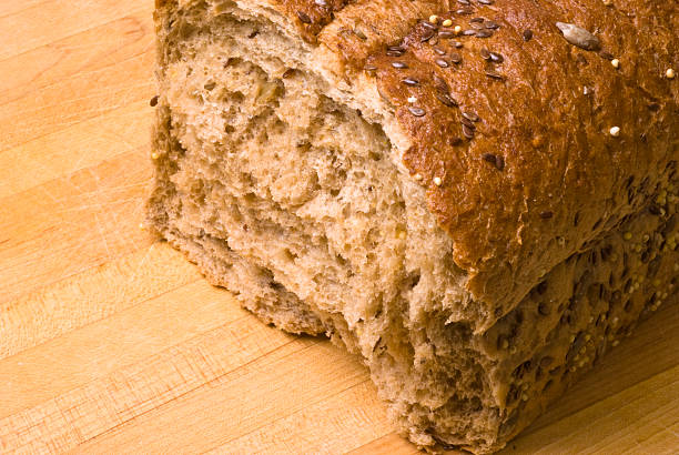 Broken Bread stock photo