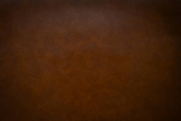 brown leather as a background - castanho imagens e fotografias de stock
