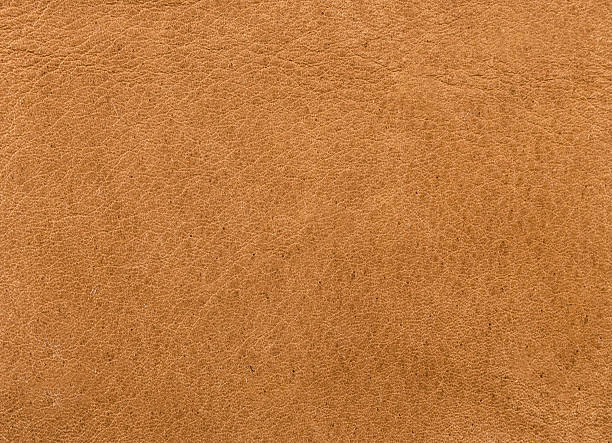 Brown Leather Background stock photo