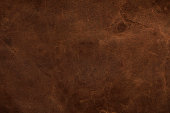 istock Brown leather texture background, genuine leather 1203918823