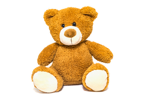 Sitting teddy bear â free photo on Barnimages