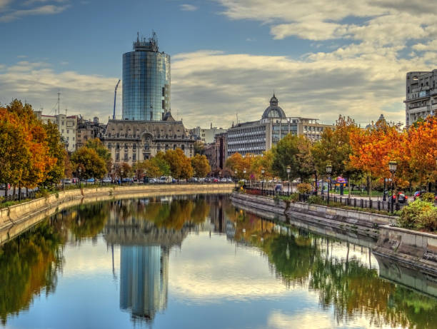 Bucharest in autumn, Romania HDR image romania stock pictures, royalty-free photos & images