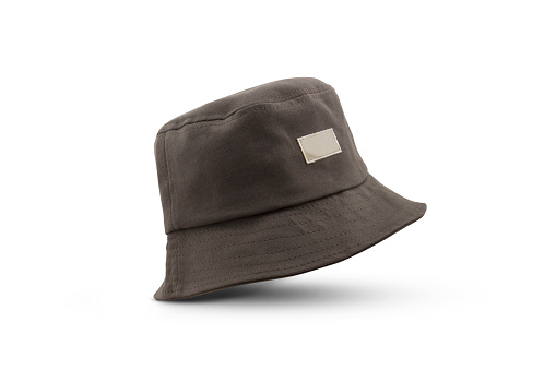 bucket hat isolated on a white background