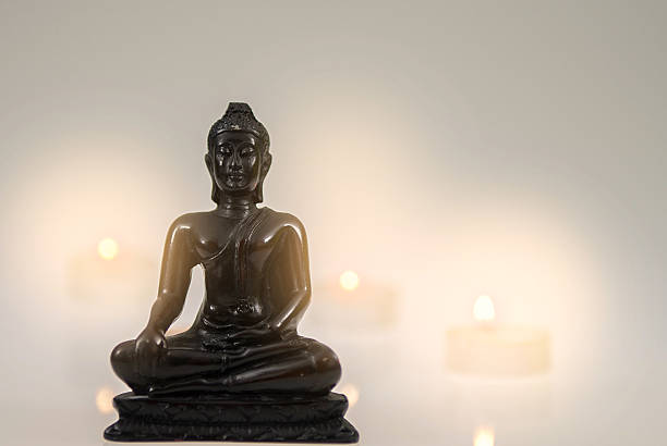 Buddha figure stock photo