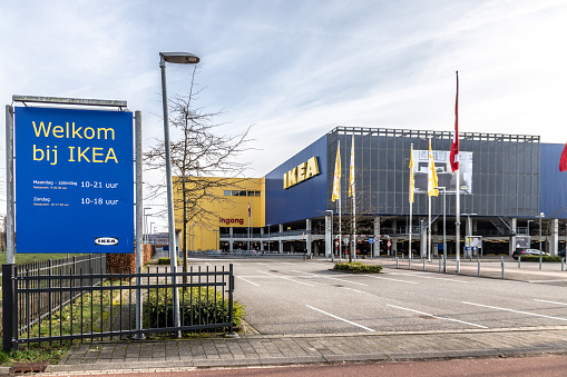 building of the ikea store in amersfoort the netherlands stock photo download image now istock
