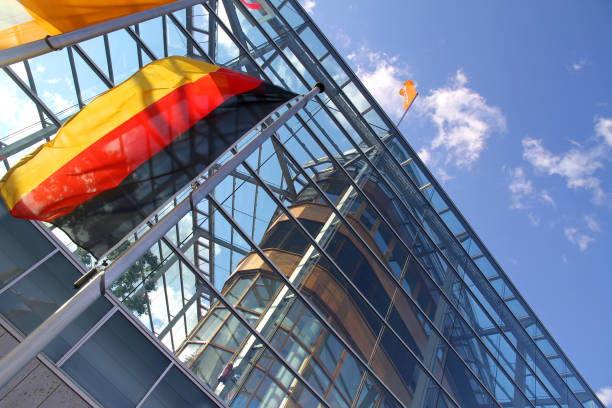 CDU Building The headquarter of the german political Party CDU in Berlin, Germany. christian democratic union stock pictures, royalty-free photos & images