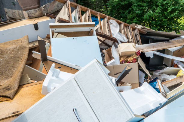 Bulky waste from a house stock photo