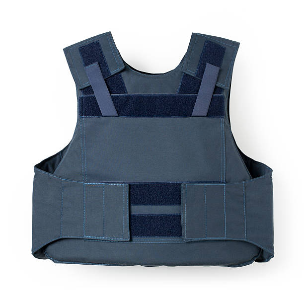 Bulletproof vest Bulletproof vest. armored clothing stock pictures, royalty-free photos & images