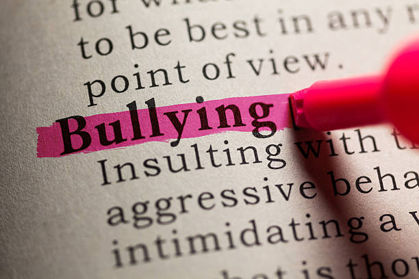 bullying stock photo