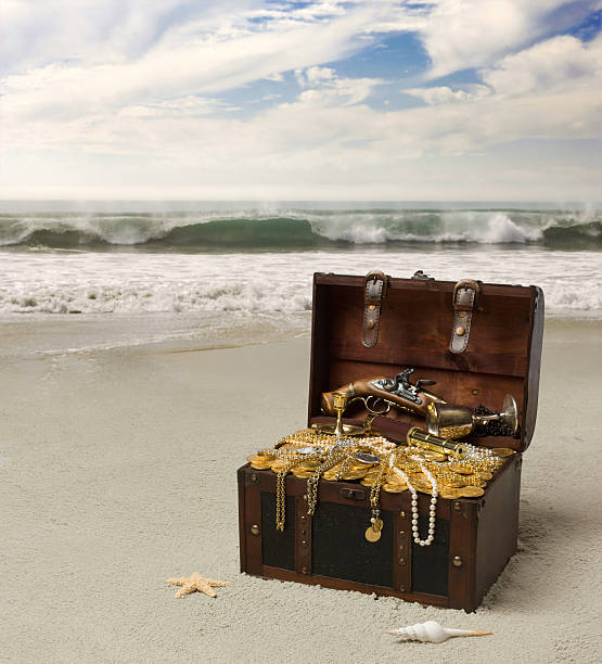 Buried Treasure  buried stock pictures, royalty-free photos & images