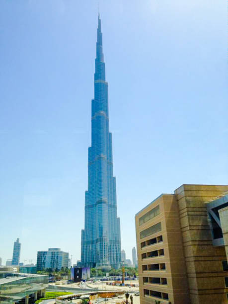 Burj Khalifa Skyscraper Dubai stock photo