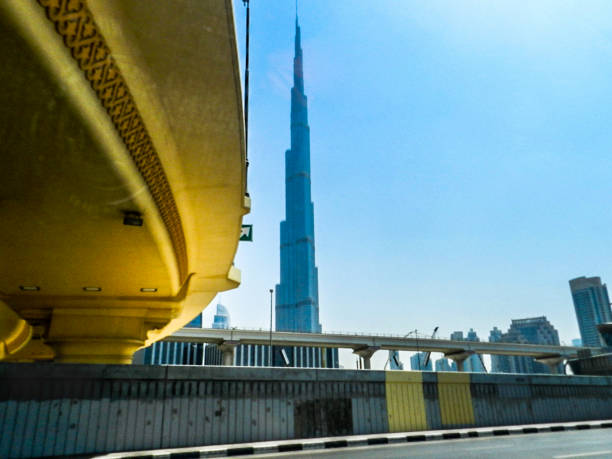 Burj Khalifa View stock photo
