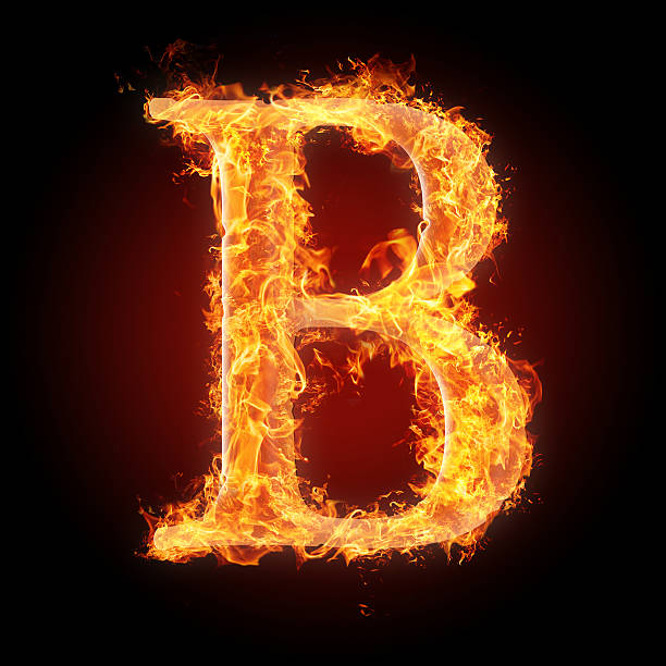 Best Fancy Letter B Silhouettes Stock Photos, Pictures & Royalty-Free ...