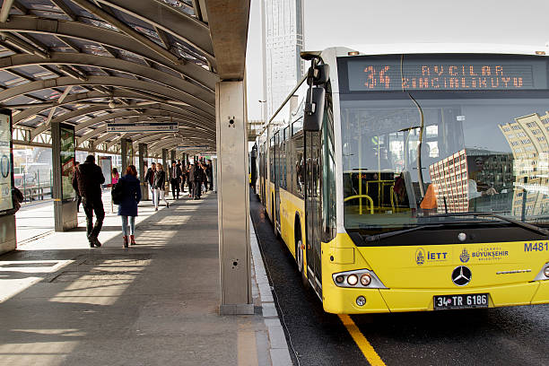 293 Bus For Public Transportation In Istanbul Turkey Stock Photos Pictures Royalty Free Images Istock