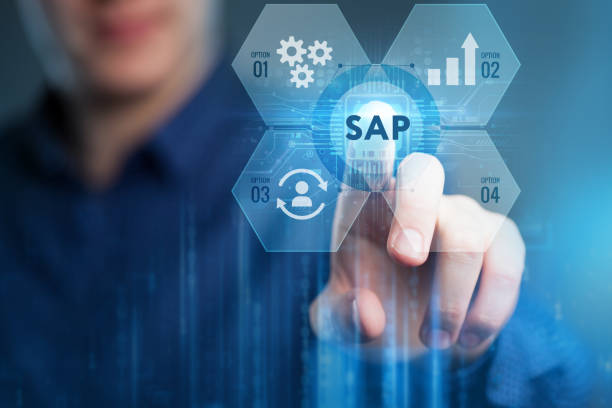 Business process automation software.  SAP stock photo