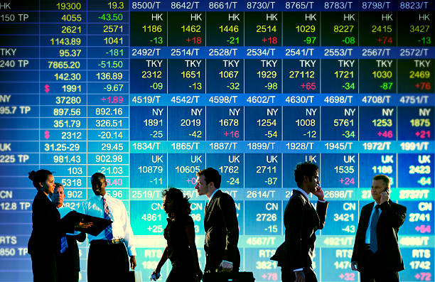 Business Stock Exchange Trading Concepts stock photo