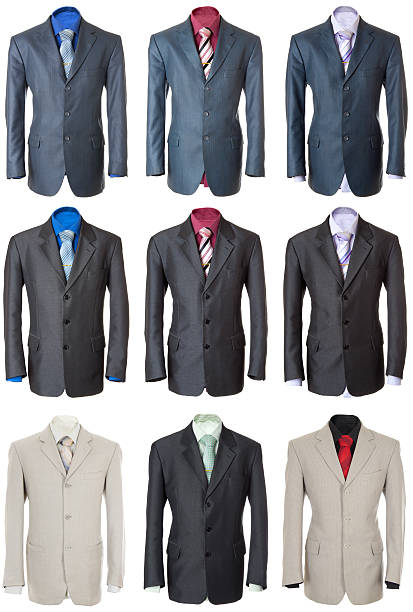 Business suits set | Isolated stock photo