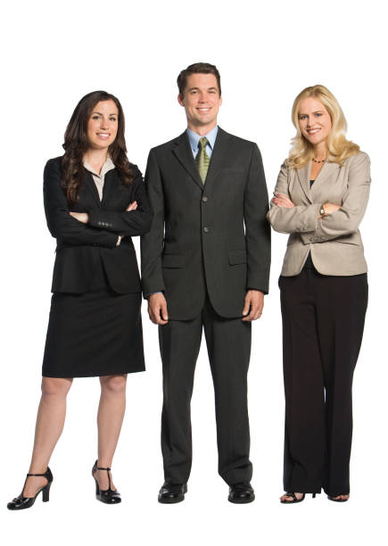 Business Team (Isolated) stock photo
