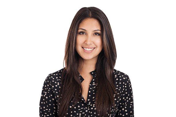 Business Woman Headshot Portrait stock photo