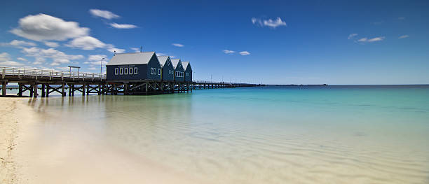 Busselton Jetty Busselton Jetty jetty stock pictures, royalty-free photos & images