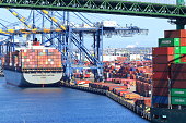 istock Busy Port of Los Angeles 1348286558
