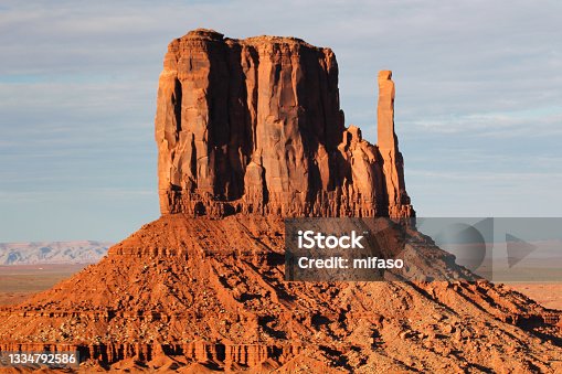 istock Butte close-up in Monument Valley, Arizona, Utah, USA 1334792586
