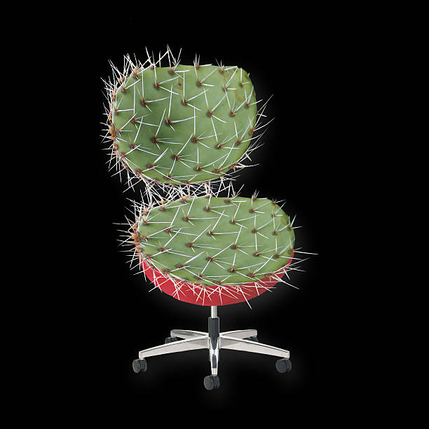 Cactus Chair stock photo