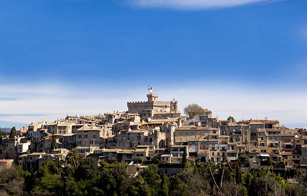 Cagnes-sur-Mer, French Riviera stock photo