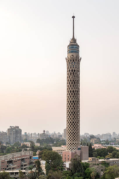 Cairo Tower stock photo