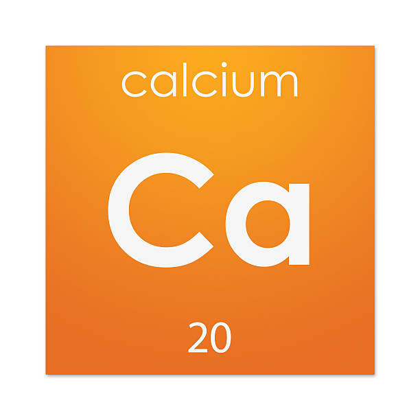 Calcium (chemical element) stock photo