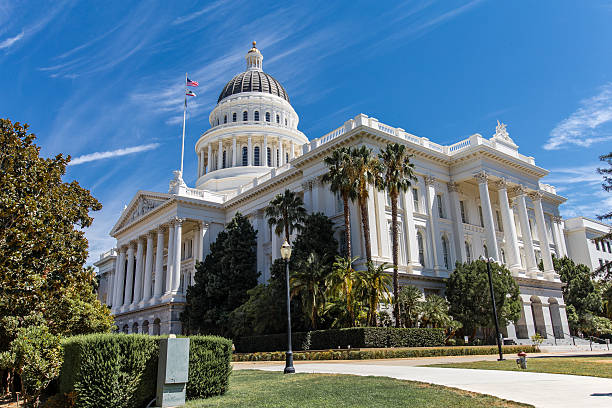 California Capital building in Sacramento California Capital building in Sacramento local landmark stock pictures, royalty-free photos & images