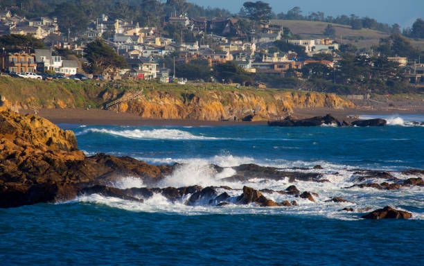 California Coast stock photo