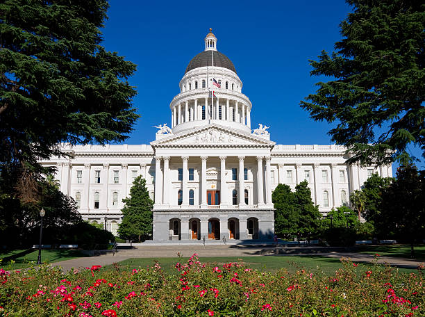 California State Capitol Building stock photo