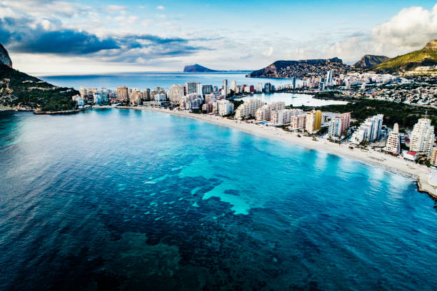 Calp Alicante Spain Calp Alicante Spain costa blanca stock pictures, royalty-free photos & images