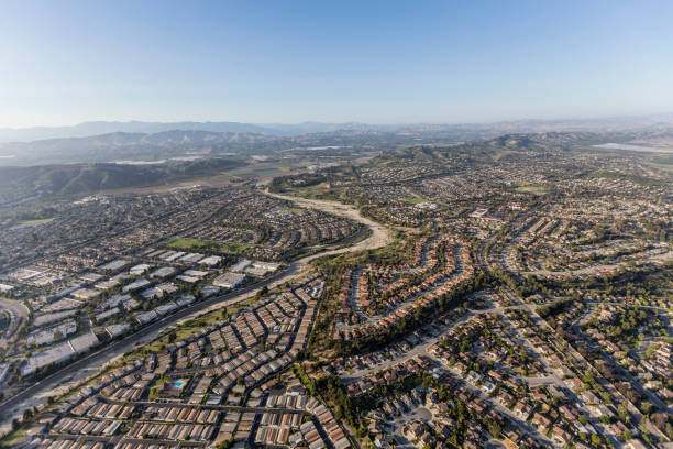 Camarillo California Aerial stock photo