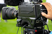 Home Video Camera, Spectator, Digital Display, Audience, Sport, UK