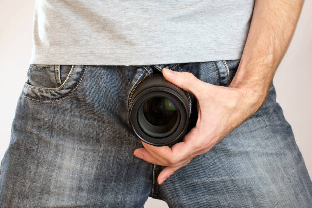 相機鏡頭出牛仔褲像男人陰莖。 - porno video online 個照片及圖片檔