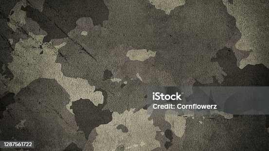 istock Camouflage cloth texture. Abstract background and texture for design. 1287561722