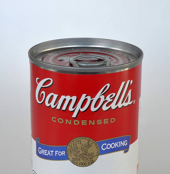 Campbell's Soup Can Isolated stock photo