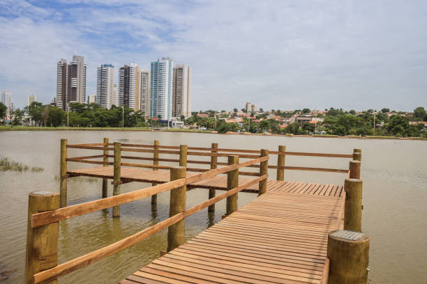 Campo Grande / MS / Brazil - february,23,2020 - Indigenous Nations Park stock photo