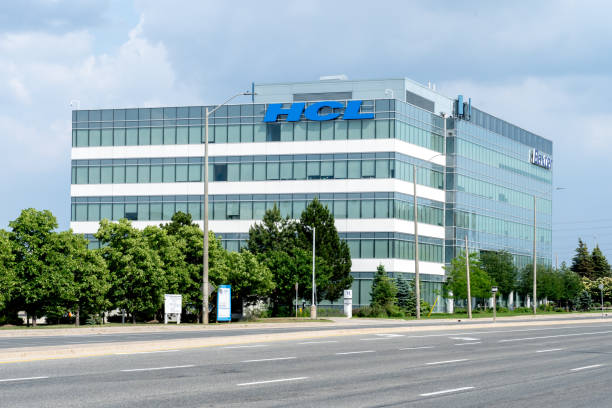 HCL Canada Digital Acceleration Centre in  Mississauga, ON, Canada. stock photo