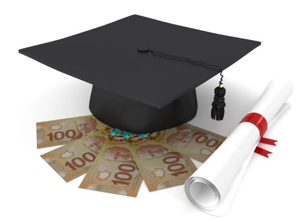 Canadian money education student loan Canadian money education student loan expensive universities stock pictures, royalty-free photos & images