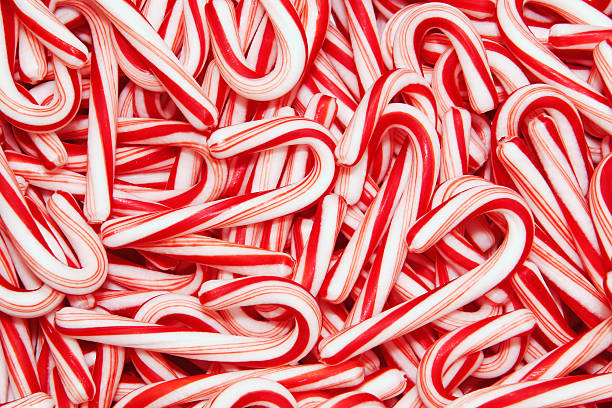 Candy Canes Candy canes a favorite treat at Christmas time candy cane stock pictures, royalty-free photos & images