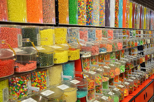 Candy Store Candy store assortment candy store stock pictures, royalty-free photos & images