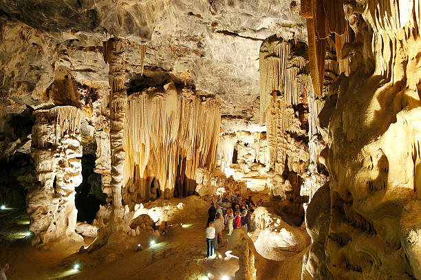 cango caves, south africa - cango stockfoto's en -beelden